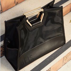 Béis Limited Edition Mesh Tote Bag - Shay Mitchell